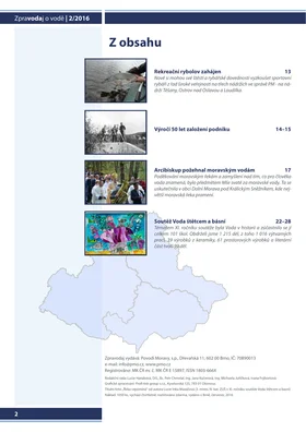 Zpravodaj o vodě 2/2016