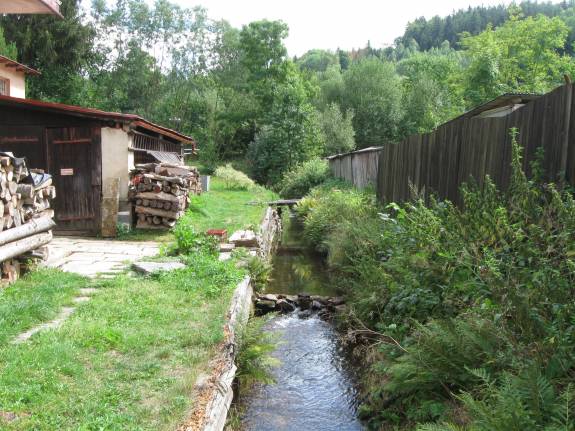 Návrh záplavového území a aktivních zón toku Březná