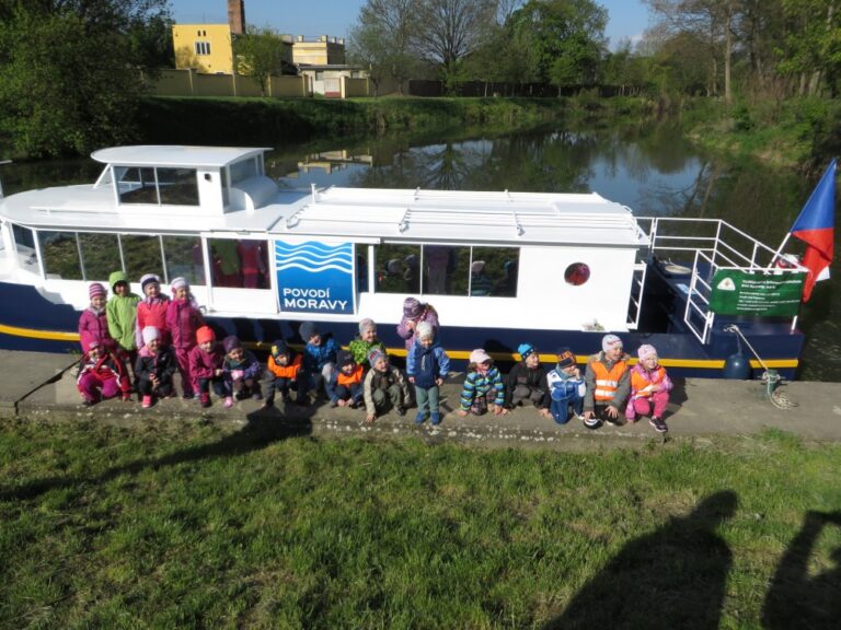 Edukační loď posloužila dětem z mateřských školek
