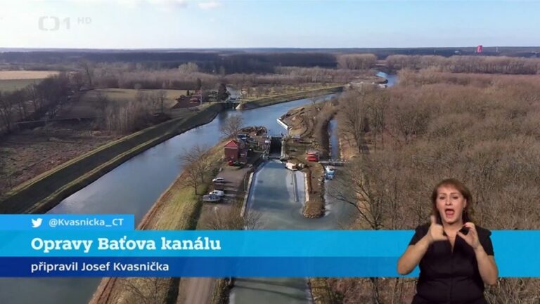 ČT: Modernizace rejd Baťova kanálu